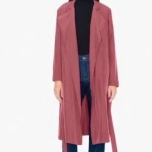 American Apparel: Dylan Dusty Rose Trenchcoat